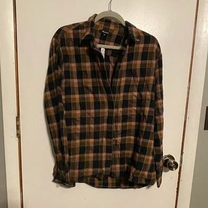 NWT Madwell flannel button down